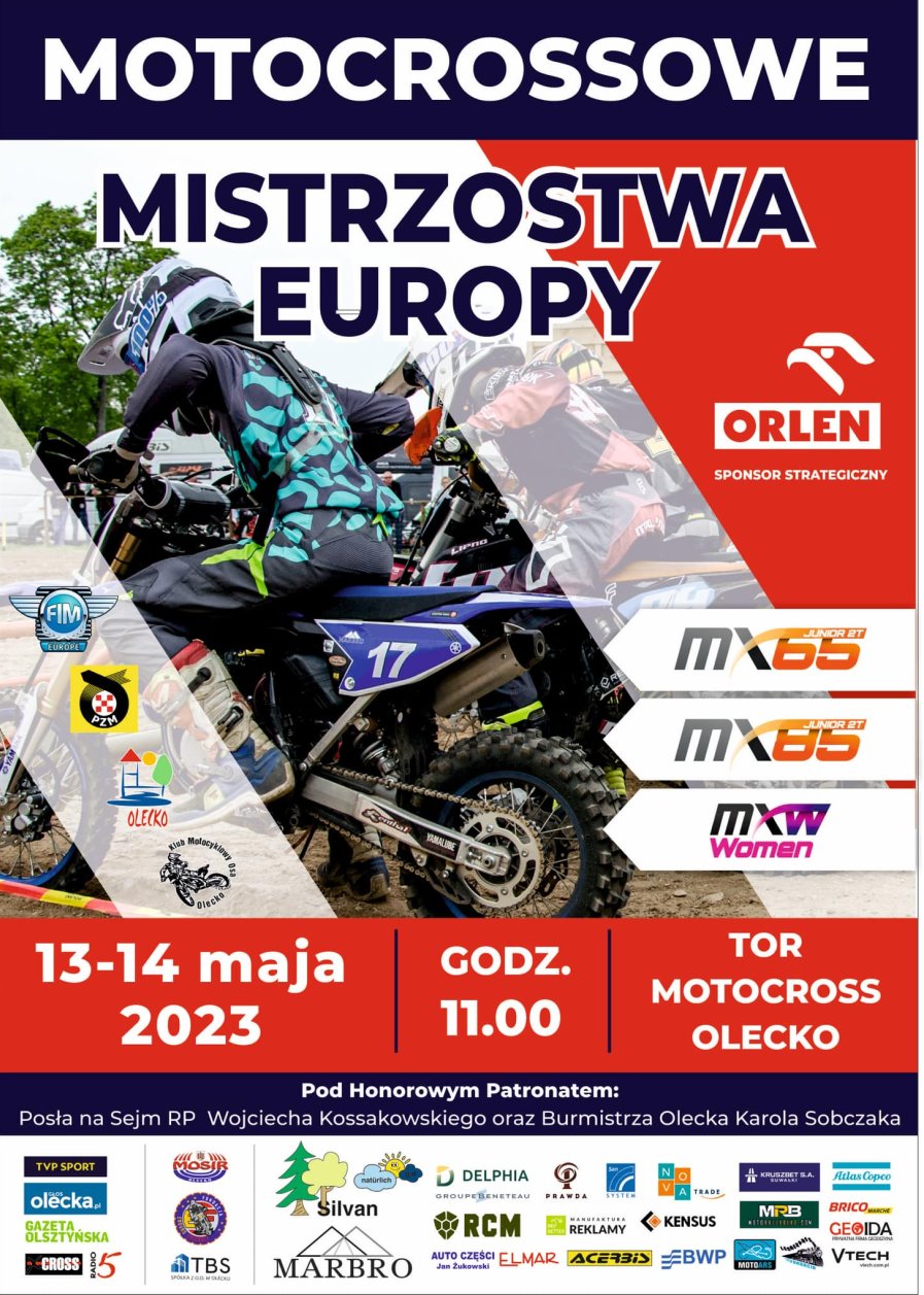 Motocrossowe Mistrzostwa Europy EMX65,EMX85,EMX Women