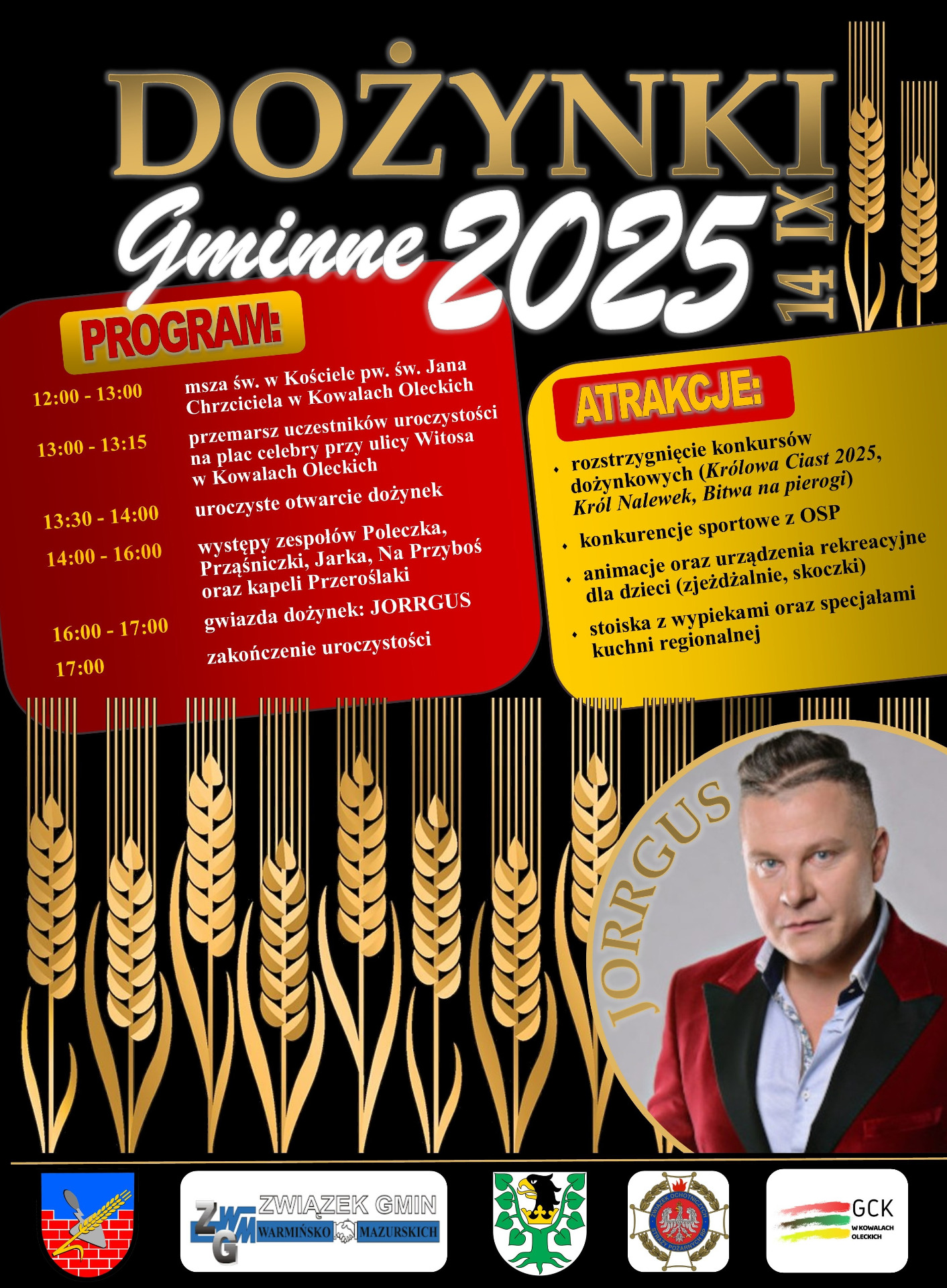 Plakat dożynkowy